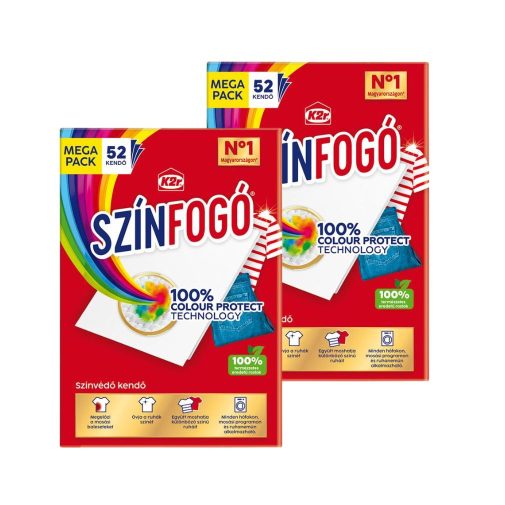 INGYENES SZÁLLÍTÁS - K2r színvédő kendő (2x52 db)