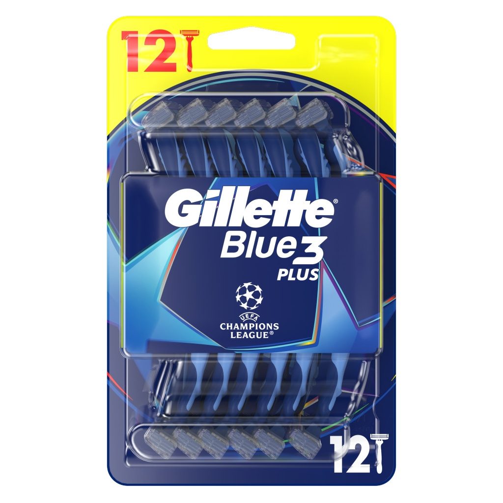 Gillette Blue3 Plus Comfort eldobható borotva (2x12 db)