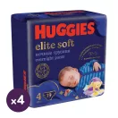 Huggies Elite Soft Overnight Pants éjszakai bugyipelenka 4, 9-14 kg, 76 db