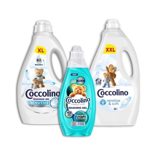 Coccolino Sensitive + Wonder Wash mosási csomag