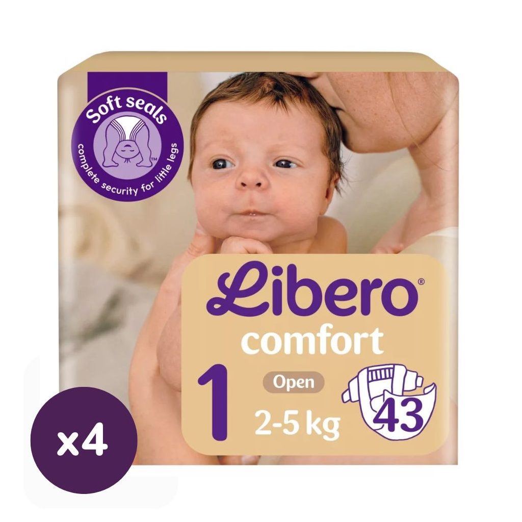 Libero Comfort pelenka 1, 2-5 kg, HAVI PELENKACSOMAG 172 db