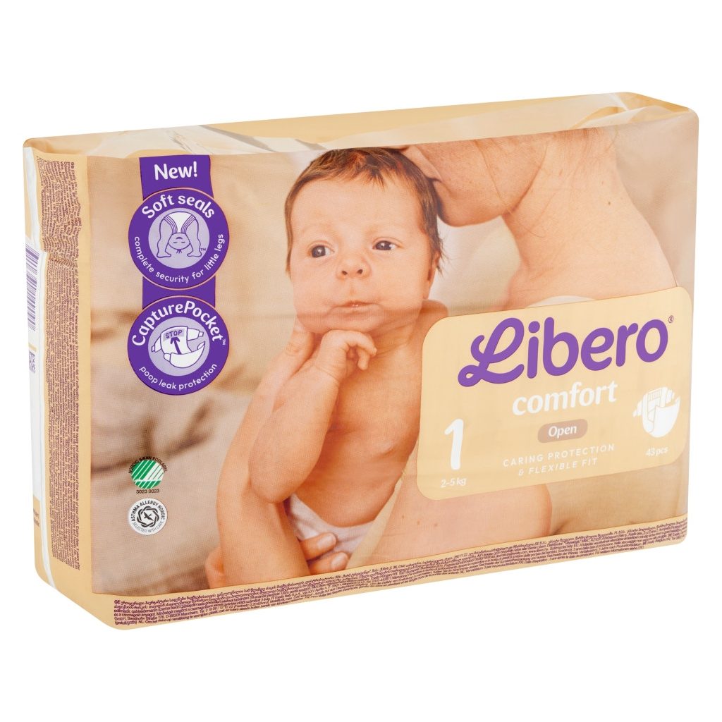 Libero Comfort pelenka 1, 2-5 kg, HAVI PELENKACSOMAG 172 db