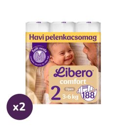 Libero Comfort pelenka 2, 3-6 kg, HAVI PELENKACSOMAG 376 db