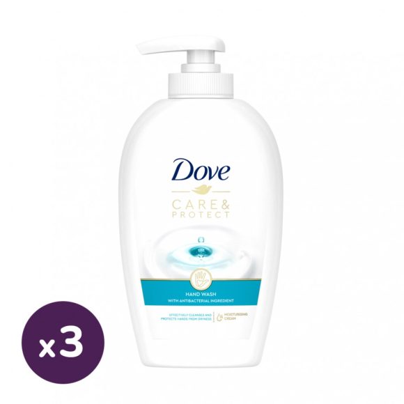 Dove Care & Protect folyékony szappan 3x250 ml
