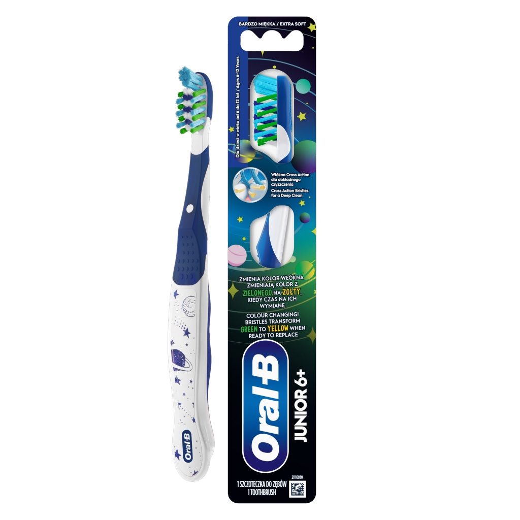Oral-B Junior fogkefe 6-12 éveseknek (3x1 db)