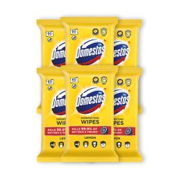 Domestos higiénikus törlőkendő citrom illattal (6x60 db)