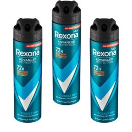   Rexona Men Advanced Protection Cobalt Dry izzadásgátló aeroszol (3x150 ml)