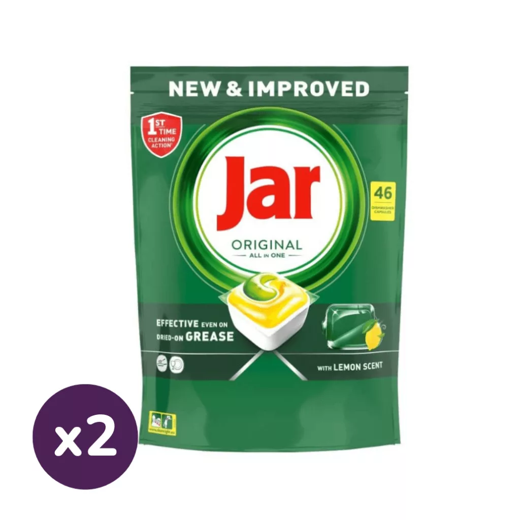 Jar Original Lemon All In One mosogatókapszula (2x46 db)