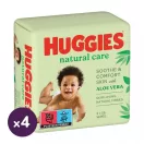 Huggies Natural Care nedves törlőkendő 12x56 db