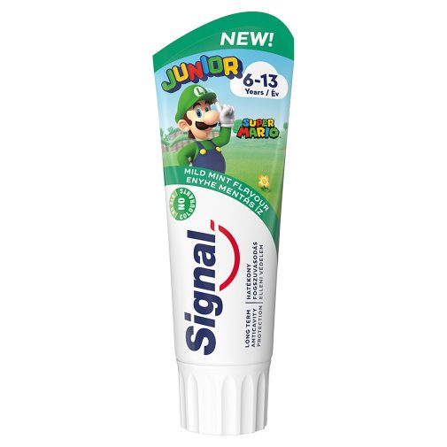 Signal Junior fogkrém, Mentás (3x75 ml)