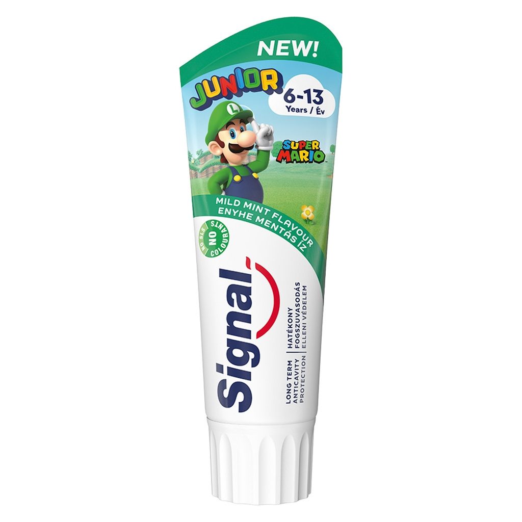 Signal Junior fogkrém, Mentás (3x75 ml)
