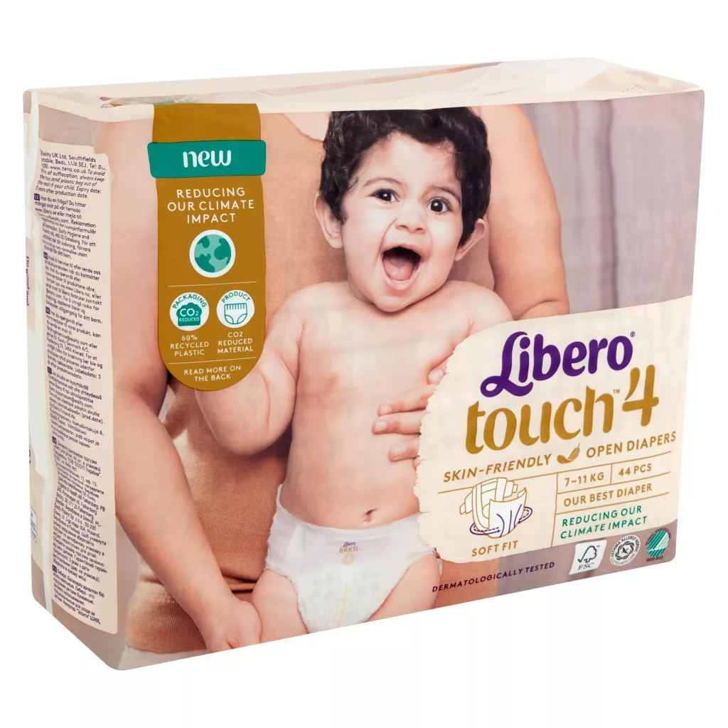 Libero Touch 4 pelenka, 7-11 kg, HAVI PELENKACSOMAG 132 db