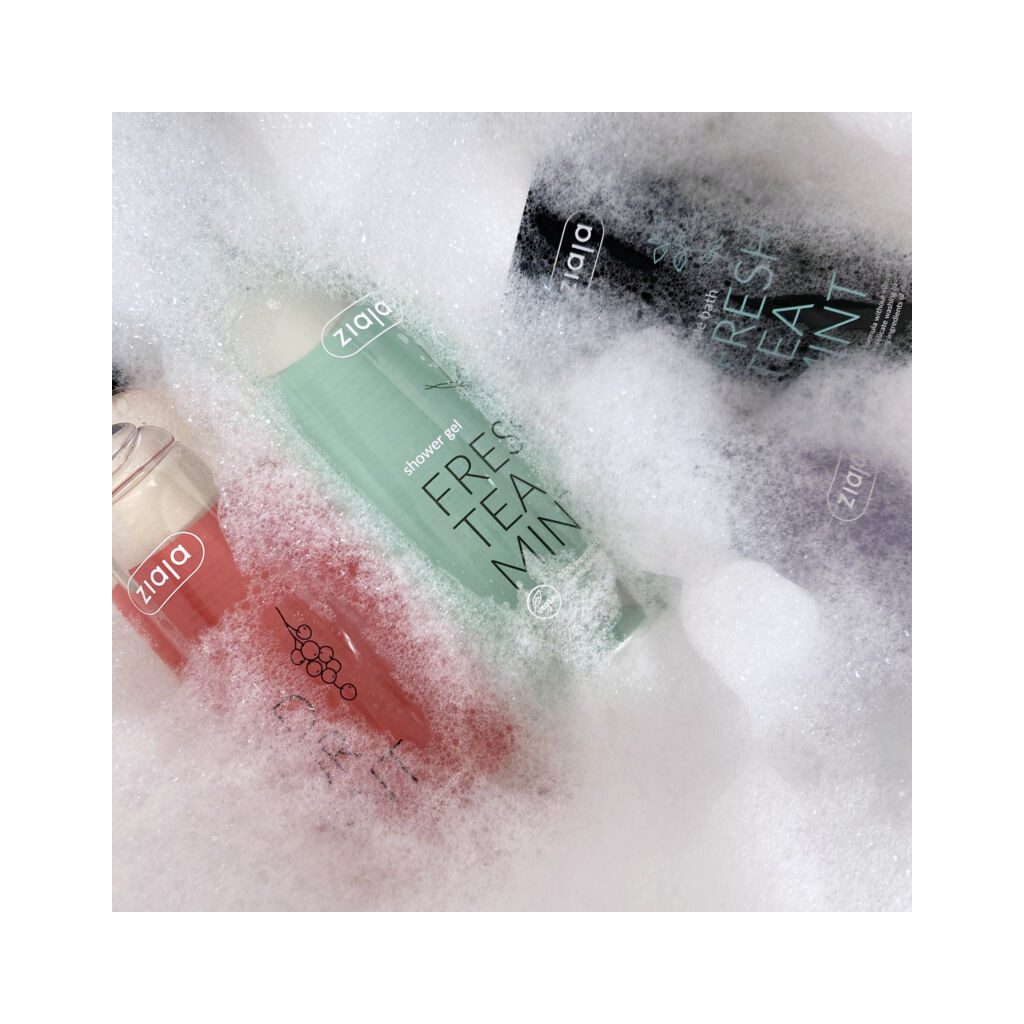 ZIAJA Tusfürdő gél friss menta tea kivonattal (3x500 ml)