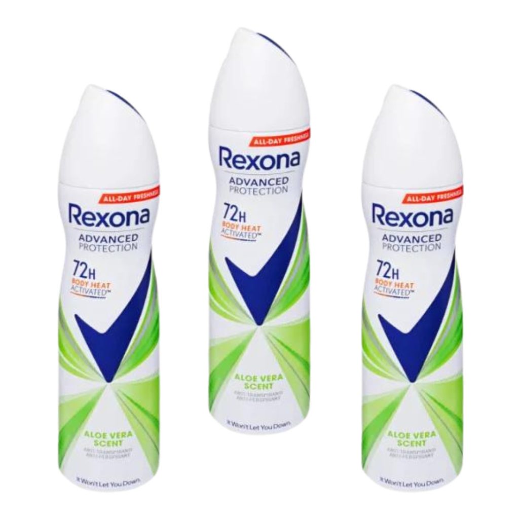 Rexona Advanced Protection Aloe Vera izzadásgátló aeroszol (3x150 ml)