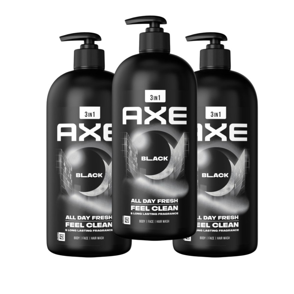 Axe Black pumpás tusfürdő (3x900 ml)