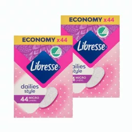 Libresse Dailies Style Micro tisztasági betét (2x44 db)