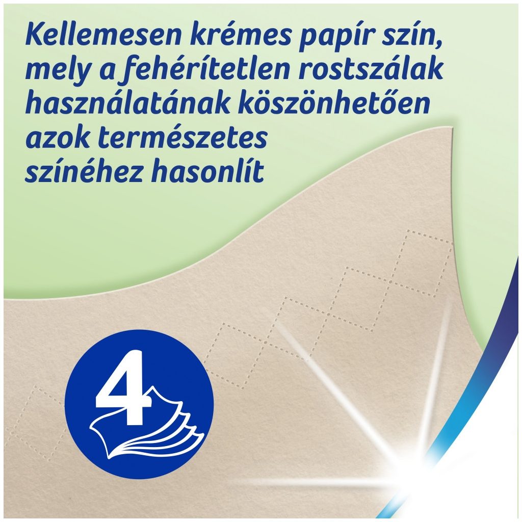 Zewa Softis Natural Soft 4 rétegű illatmentes dobozos papírzsebkendő (3x80 db)