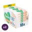 INGYENES SZÁLLÍTÁS - Pampers Harmonie Protect & Care nedves törlőkendő (2x18x44 db)