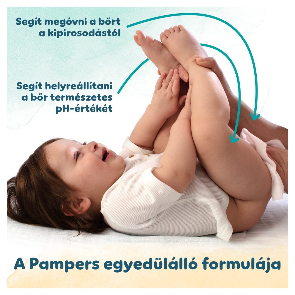 INGYENES SZÁLLÍTÁS - Pampers Harmonie Protect & Care nedves törlőkendő (2x18x44 db)