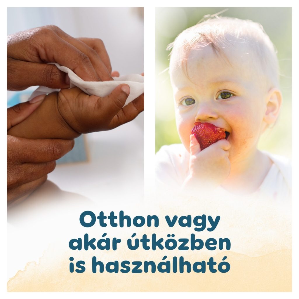 INGYENES SZÁLLÍTÁS - Pampers Harmonie Protect & Care nedves törlőkendő (2x18x44 db)