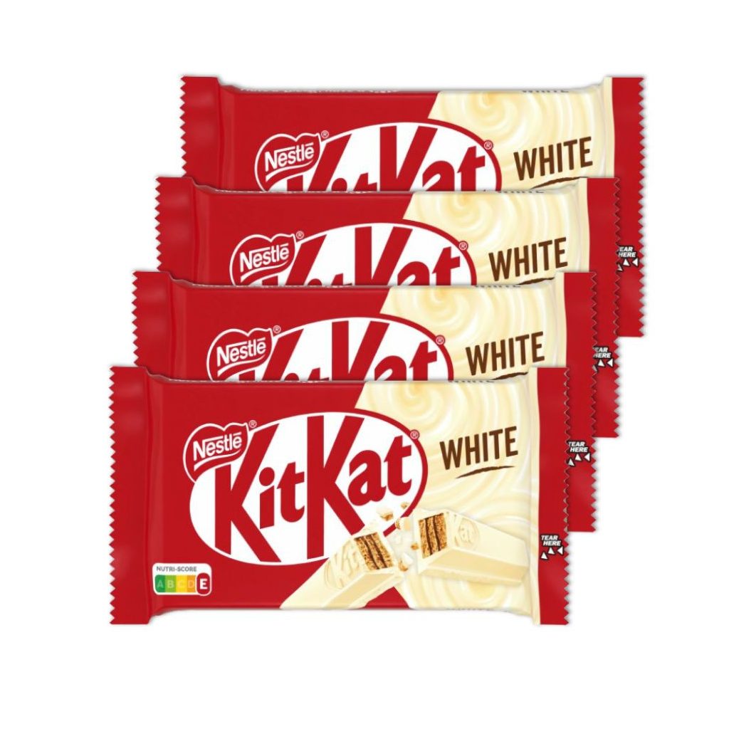 KitKat White ropogós ostya fehér bevonóval (4x41,5 g)