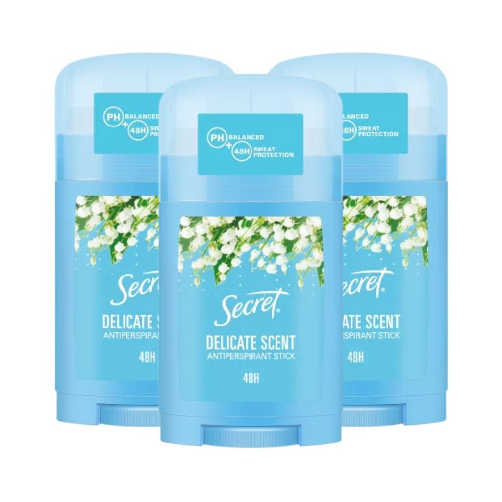 Secret Izzadásgátló stift Delicate 3x45g