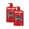 Old Spice Night Panther 3 az 1-ben Tusfürdő és Sampon (2x1000 ml)
