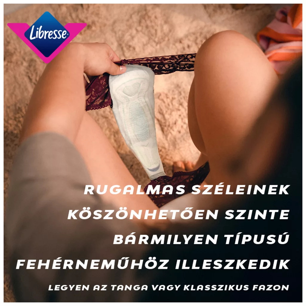 Libresse Ultra Multistyle szárnyas egészségügyi betét, minden fehérneműhöz (3x10 db)