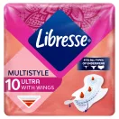 Libresse Ultra Multistyle szárnyas egészségügyi betét, minden fehérneműhöz (3x10 db)