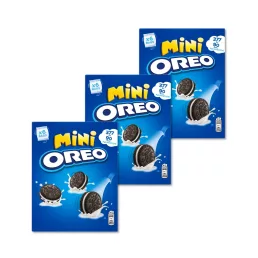 Oreo Mini vaníliakrémes keksz 3x114 g