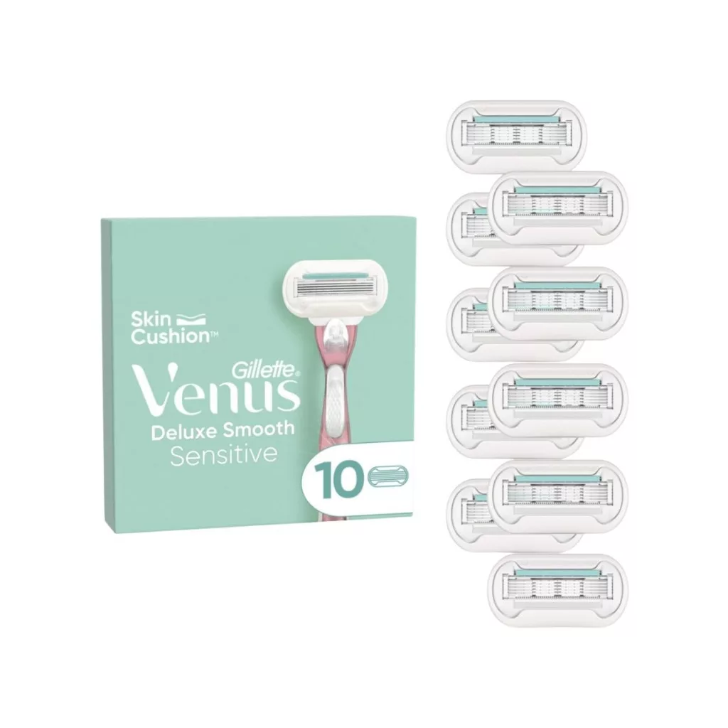 Gillette Venus Delux Smooth Sensitive Borotvabetét Női Borotvához (2x10 db)