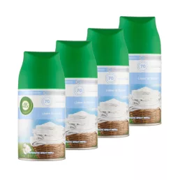  Air Wick Freshmatic Automata légfrissítő spray utántöltő, Frissen mosott ruha (4x250 ml)