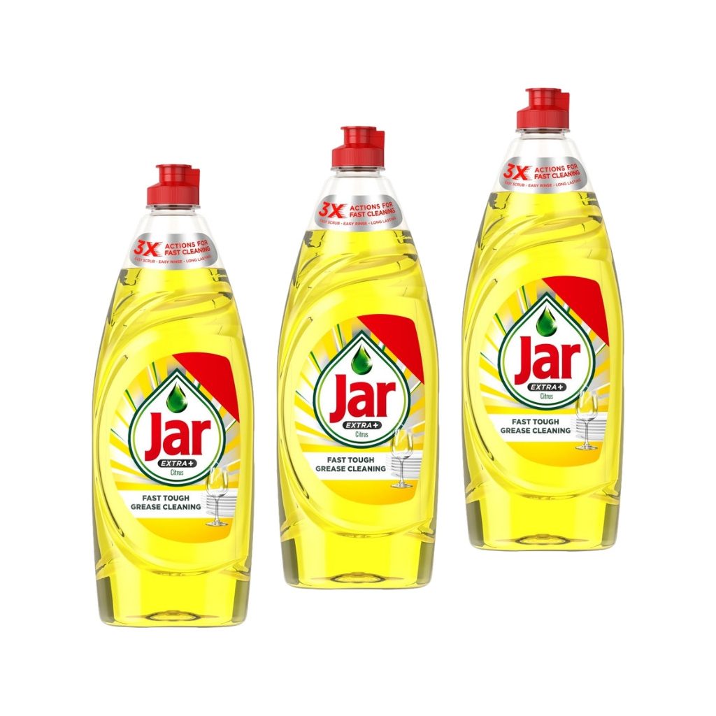 Jar Extra+ mosogatószer citrus illattal (3x650 ml)