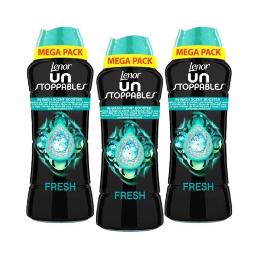 Lenor Unstoppables Fresh parfümgyöngy 3x570 g (126 mosás)