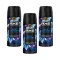 AXE Fine Fragrance Collection Blue Lavender aeroszol (3x150 ml)
