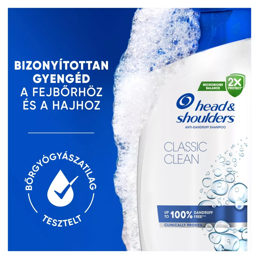 Head & Shoulders Classic Clean korpásodás elleni sampon (3x800 ml)