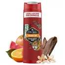 Old Spice Tiger Claw 3 az 1-ben tusfürdő és sampon férfiaknak (2x400 ml)