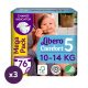 Libero Comfort 5 pelenka, 10-14 kg, MÁSFÉL HAVI PELENKACSOMAG 228 db