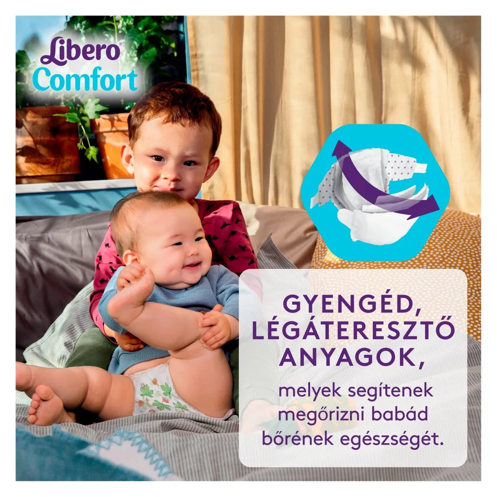 Libero Comfort 5 pelenka, 10-14 kg, MÁSFÉL HAVI PELENKACSOMAG 228 db