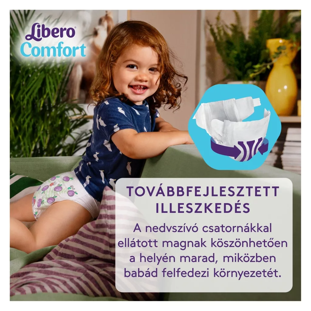 Libero Comfort 5 pelenka, 10-14 kg, MÁSFÉL HAVI PELENKACSOMAG 228 db