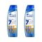 Head & Shoulders Pro-Expert 7 korpásodás és hajhullás elleni sampon koffeinnel (2x250 ml)