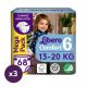 Libero Comfort 6 pelenka, 13-20 kg, MÁSFÉL HAVI PELENKACSOMAG 204 db