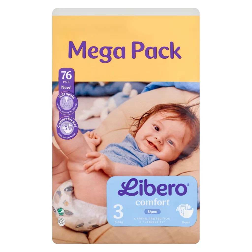 Libero Comfort 3 pelenka, 5-8 kg, HAVI PELENKACSOMAG 228 db