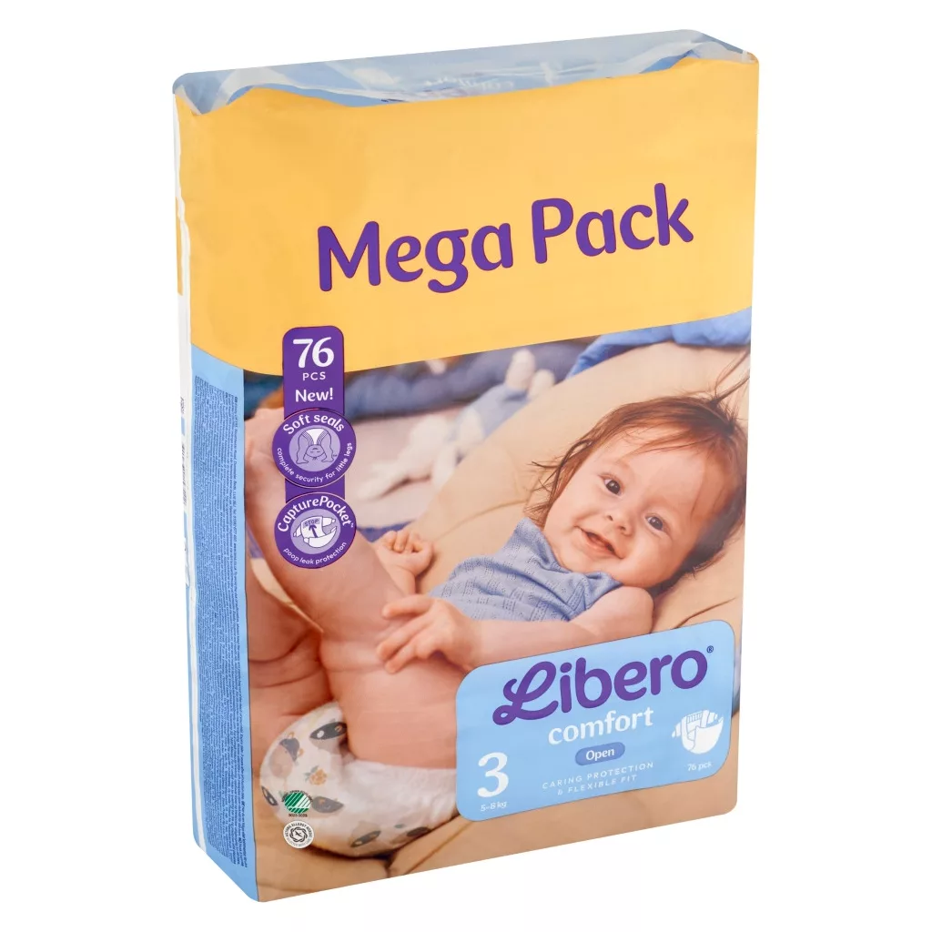 Libero Comfort 3 pelenka, 5-8 kg, HAVI PELENKACSOMAG 228 db