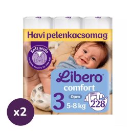 Libero Comfort 3 pelenka, 5-8 kg, HAVI PELENKACSOMAG 456 db