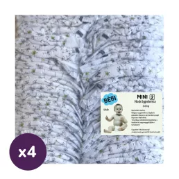   Gazdaságos típusú pelenka Mini 2, 3-6 kg HAVI PELENKACSOMAG 200 db (II. osztályú termék)