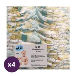   Gazdaságos típusú pelenka Junior 6+, 16-30 kg HAVI PELENKACSOMAG 200 db (II. osztályú termék)