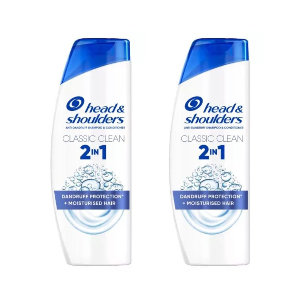 Head & Shoulders Classic Clean 2az1-ben korpásodás elleni sampon (2x330 ml)