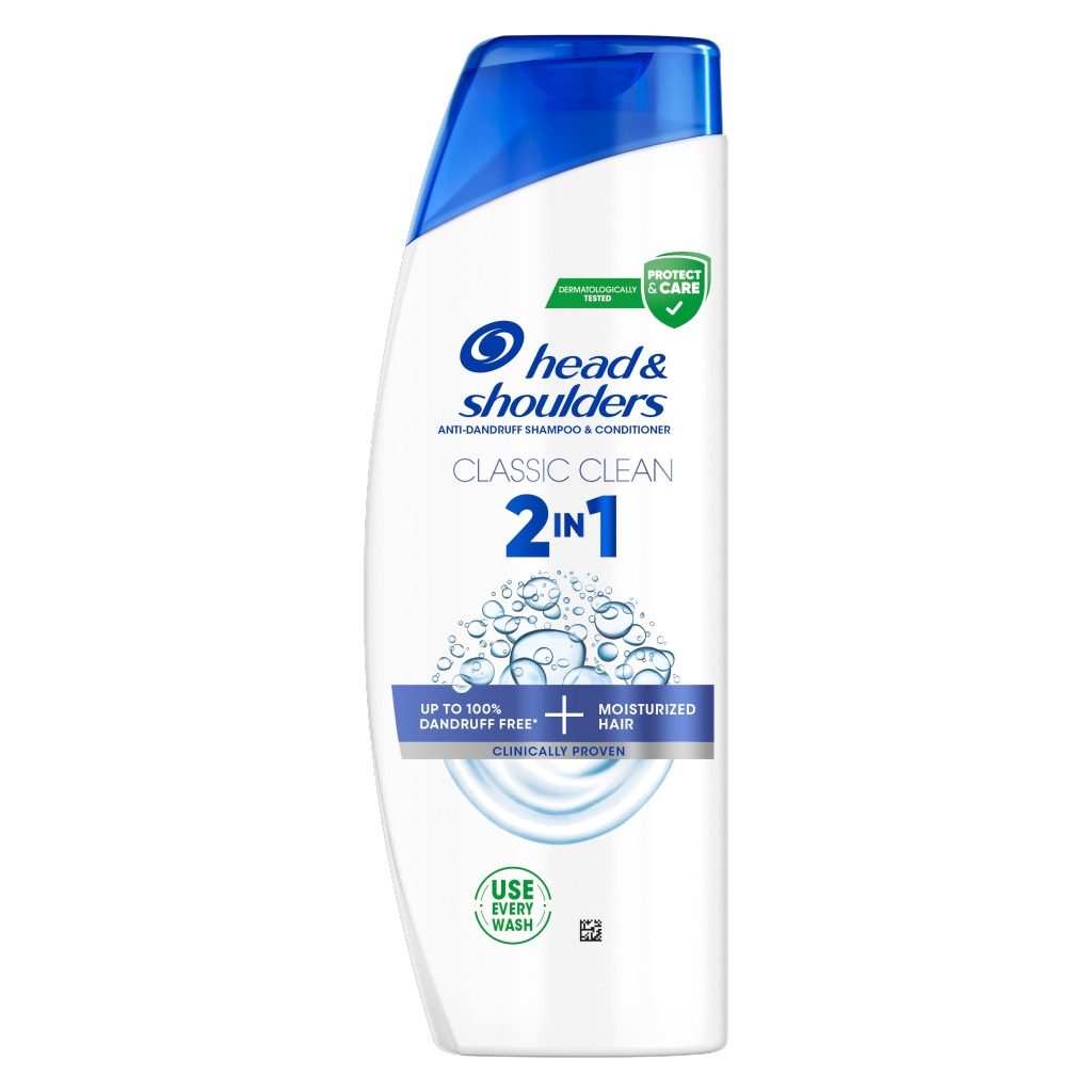 Head & Shoulders Classic Clean 2az1-ben korpásodás elleni sampon (2x330 ml)