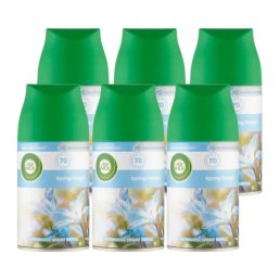   Air Wick Freshmatic Automata légfrissítő spray utántöltő, Tavaszi szellő (6x250 ml)